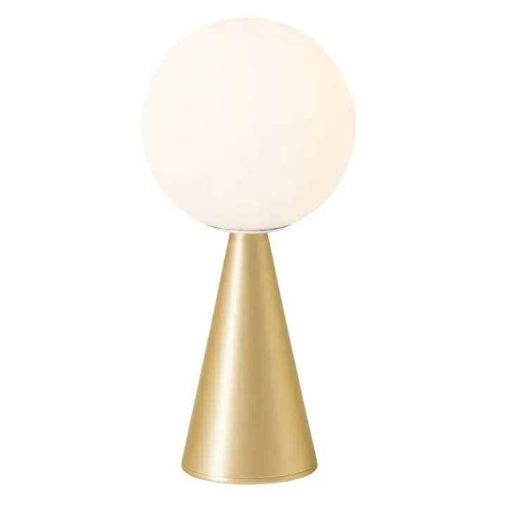 FontanaArte Bilia Mini Messing – bordlampe — produktfoto