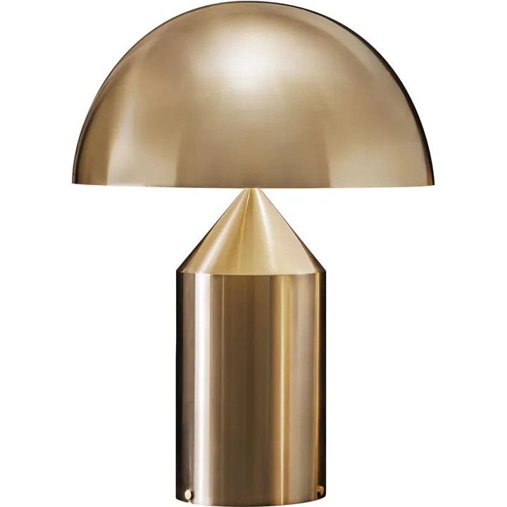 Oluce Atollo 233 50 cm Guld – bordlampe — produktfoto