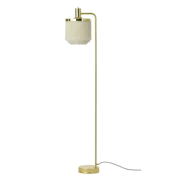 Warm Nordic Fringe Cream Hvid – gulvlampe — produktfoto
