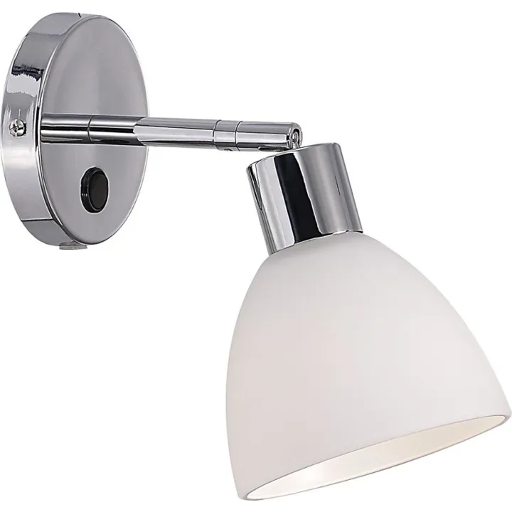 Nordlux Ray , opal – væglampe — produktfoto