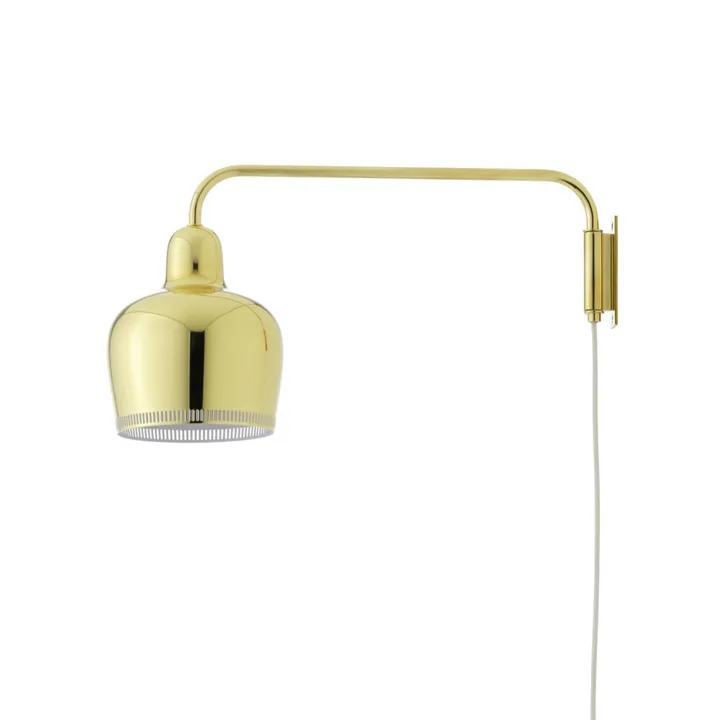 Artek A330S Golden Bell Messing – væglampe — produktfoto