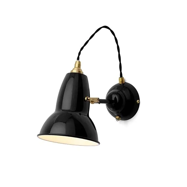 Anglepoise Original 1227 Messing Jet Black – væglampe — produktfoto