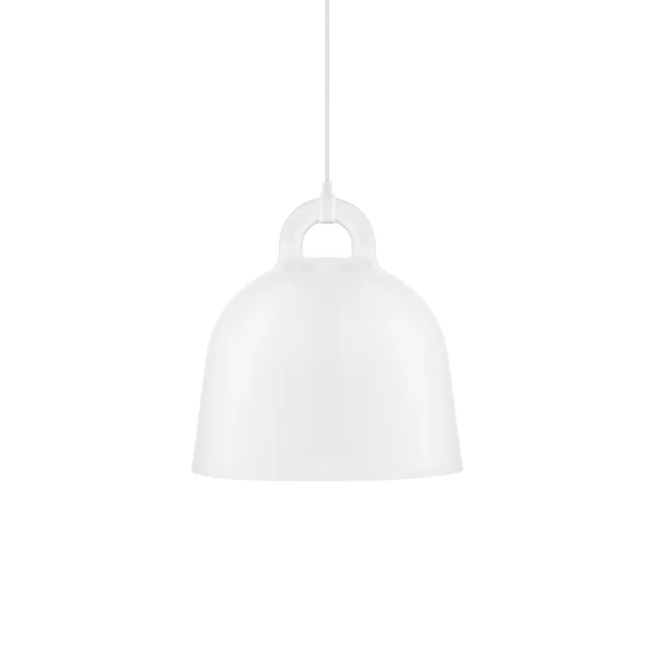Normann Copenhagen Bell Medium Hvid – pendel — produktfoto
