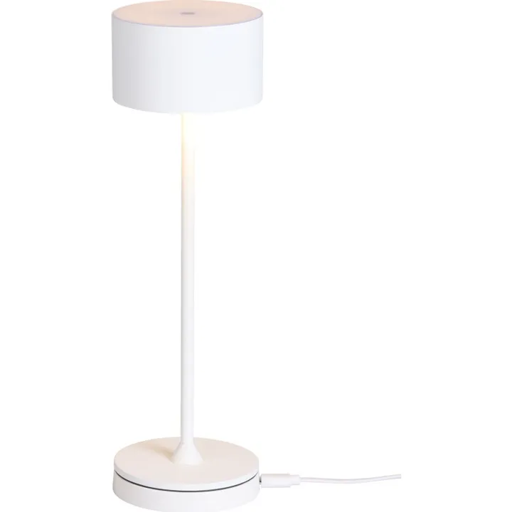 Nielsen Light Bistro genopladelig , hvid – bordlampe — produktfoto