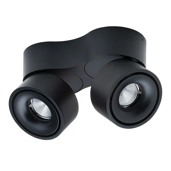 Antidark Easy W2100 LED Sort – væglampe — produktfoto