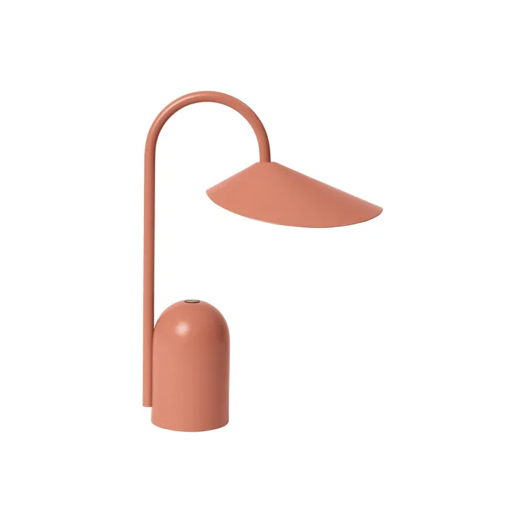 Ferm Living Arum Sienne – transportabel bordlampe — produktfoto