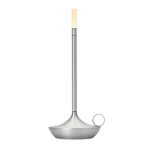 Graypants Wick PRO Aluminium – transportabel bordlampe — produktfoto