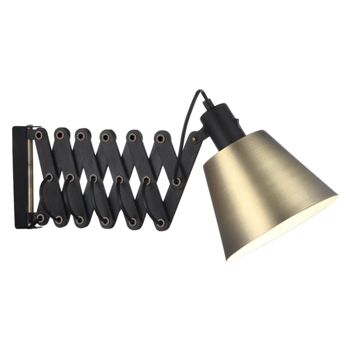Halo Design Vintage Sortolieret/Antique – væglampe — produktfoto