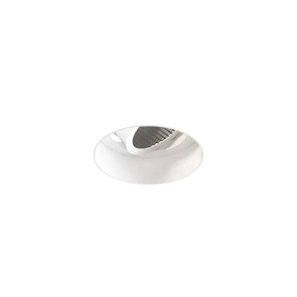 Astro Trimless Round Adjustable Spot Mat Hvid – spot — produktfoto