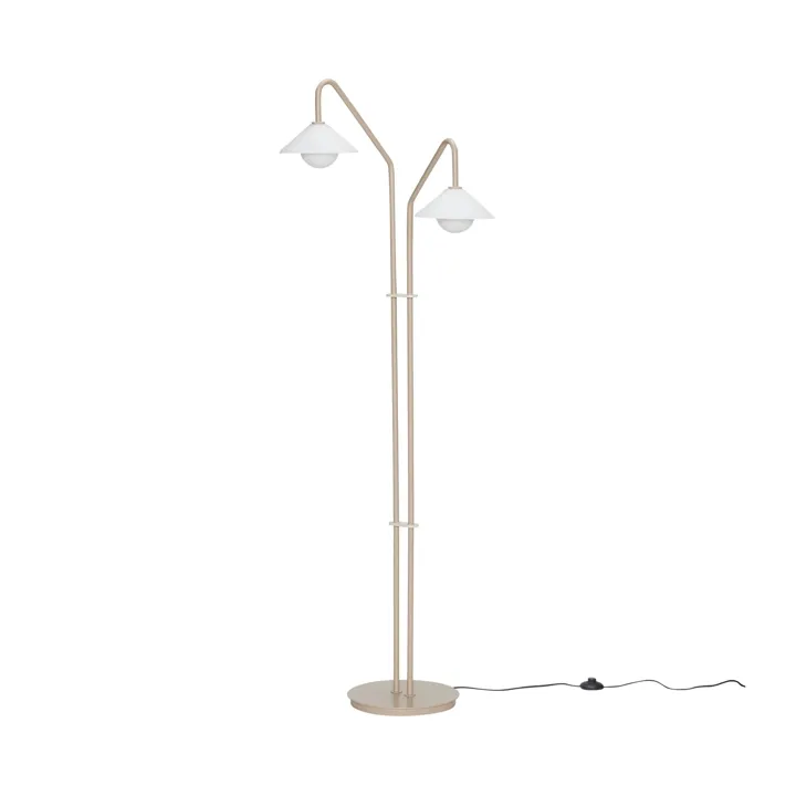 Hübsch Como Beige – gulvlampe — produktfoto