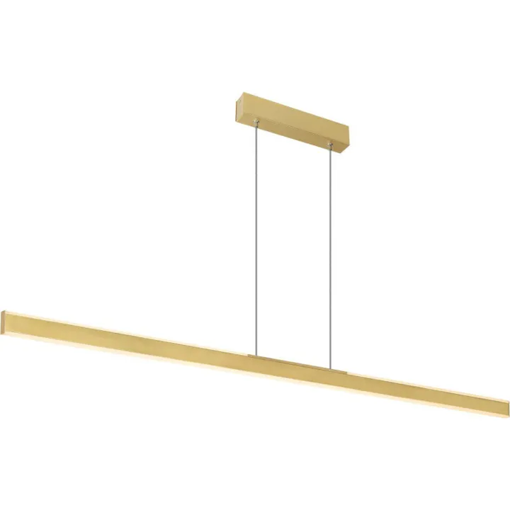 SLV One Linear langbordspendel, messing, 140 cm – pendel — produktfoto