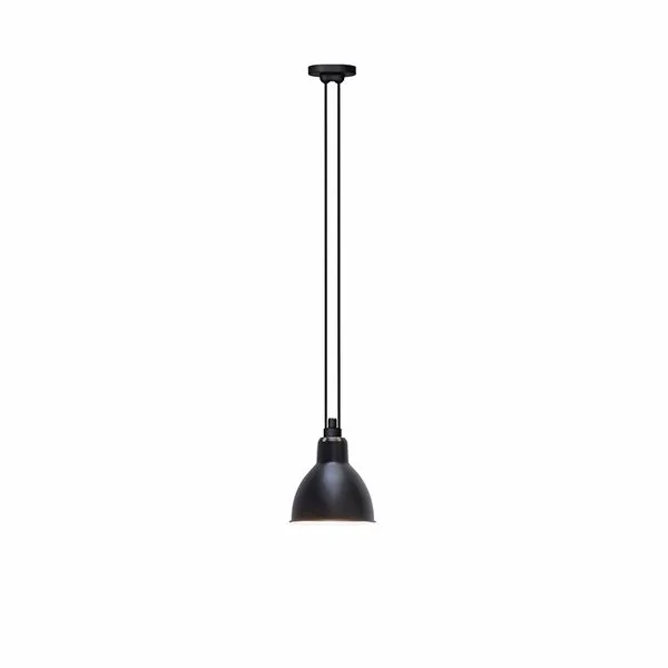 La Lampe Gras N322 Mat Sort Round – pendel — produktfoto