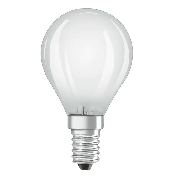 Osram LED-pære 3,4W E14 927 dæmpbar, mat – pære — produktfoto
