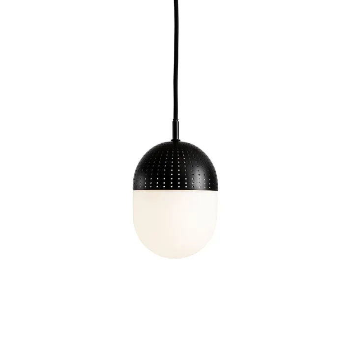 Woud Dot Mellem Sort/Opal – pendel — produktfoto