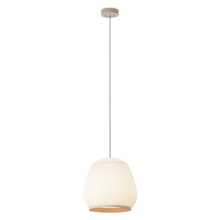 Vibia Knit 7450 Pendant Beige – pendel — produktfoto