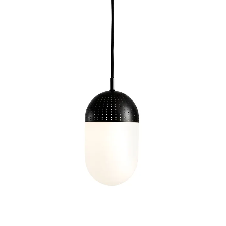 Woud Dot Stor Sort – pendel — produktfoto