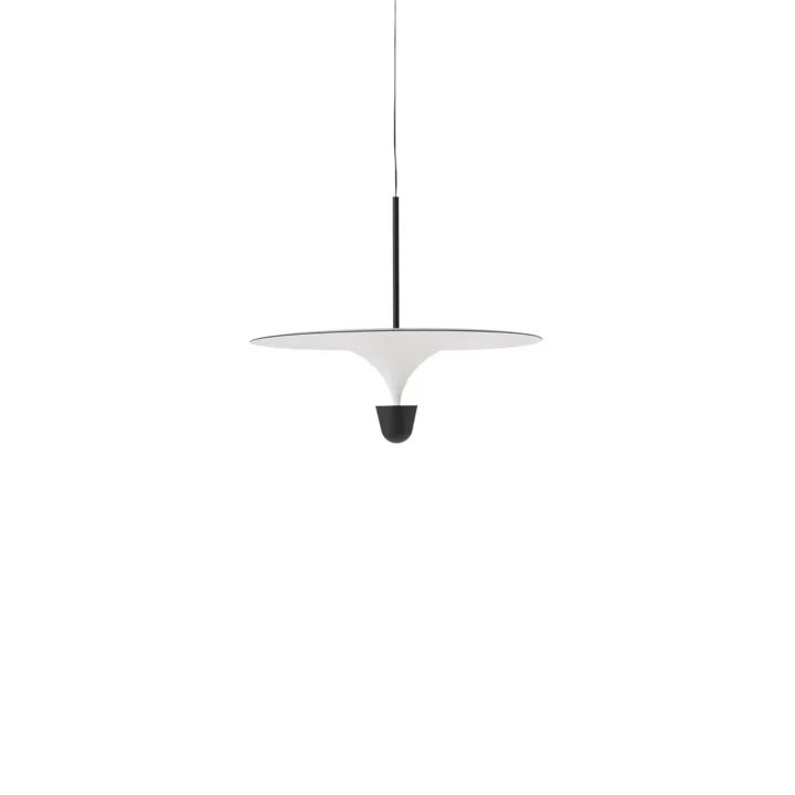 New Works Kantarell Ø60 Sort/Hvid – pendel — produktfoto