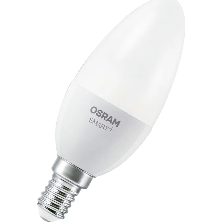 Osram Smart+ Wifi Matter E14 kertepære, farveskift, 4,9W – pære — produktfoto