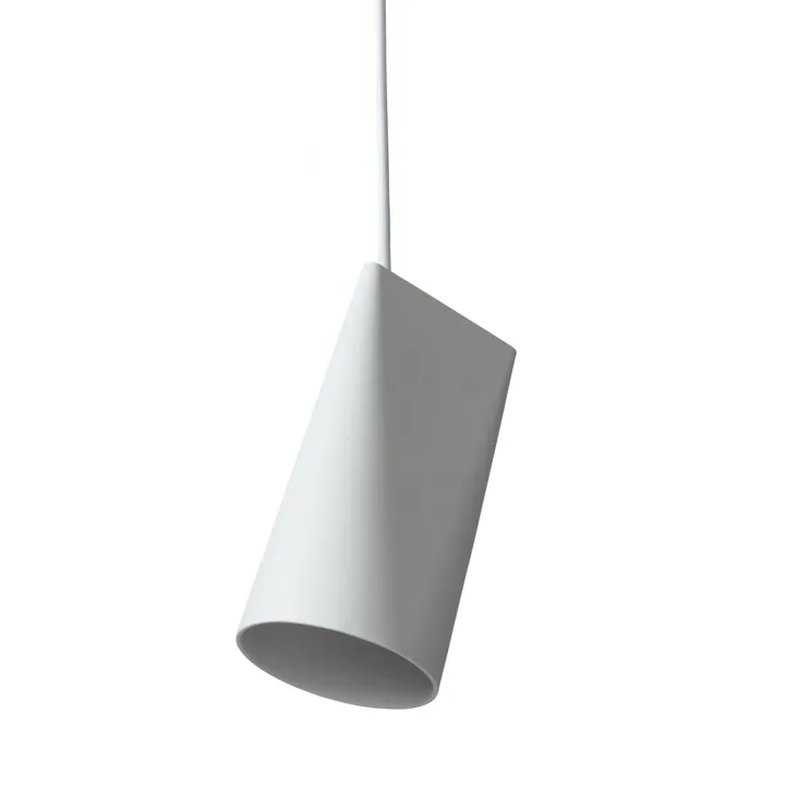 MOEBE Ceramic Hvid Smal – pendel — produktfoto