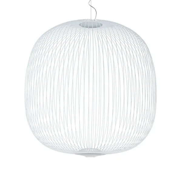 Foscarini Spokes 2 Stor Hvid – pendel — produktfoto