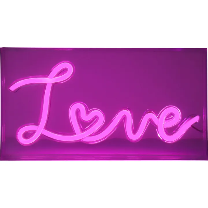 Veli Line Love neonskilt – dekorationslys — produktfoto
