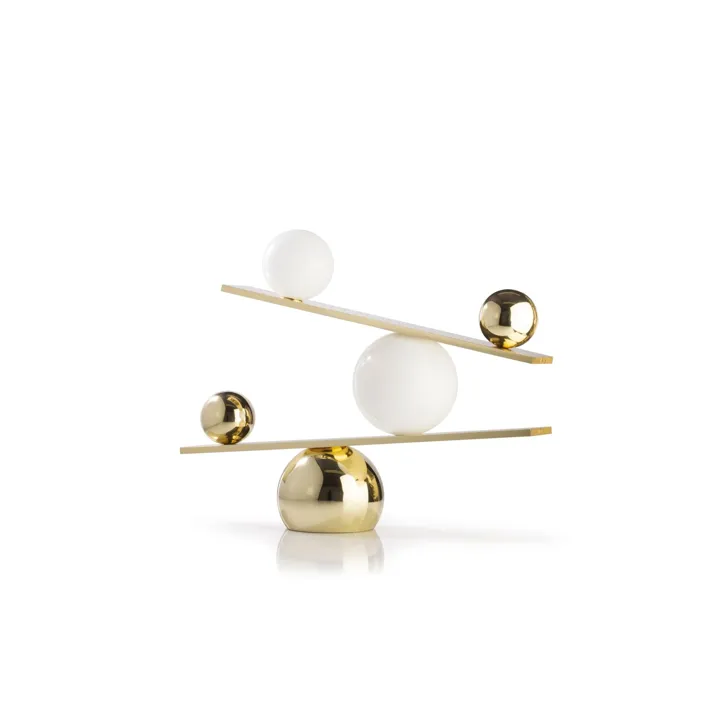Oblure Balance V2 Messing – bordlampe — produktfoto