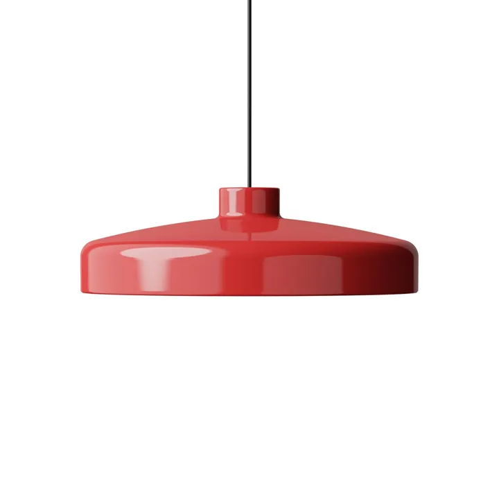 NINE Lacquer Stor Rød – pendel — produktfoto
