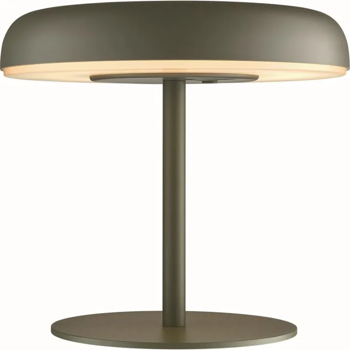 Nordlux Elmer genopladelig & solcelle , grøn – udendørslampe — produktfoto