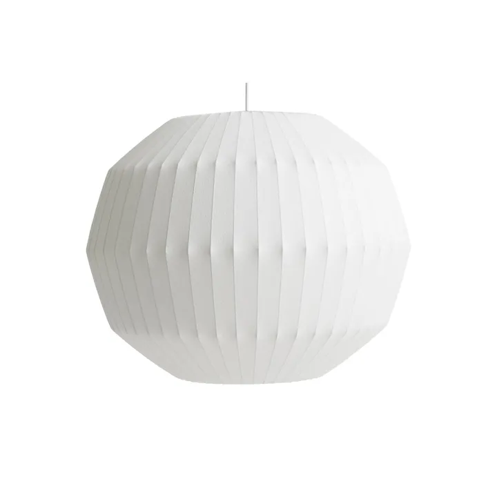 HAY Nelson Angled Sphere Bubble Stor Off-White – pendel — produktfoto