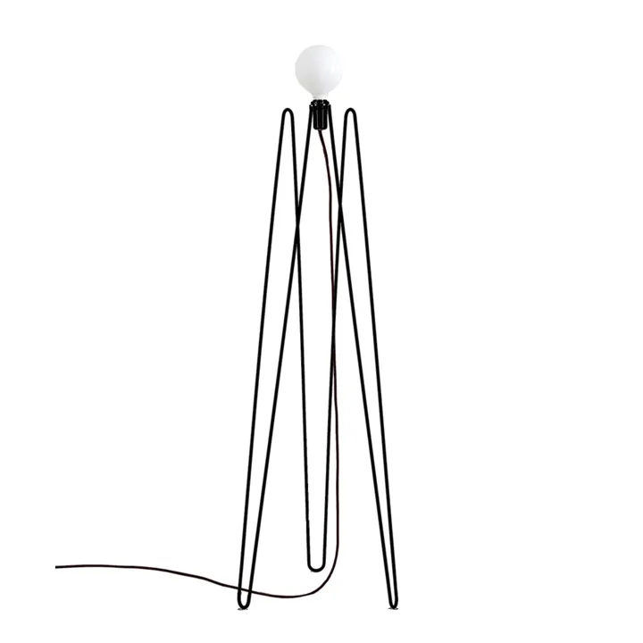 Grupa Model 2 Sort/Sort – gulvlampe — produktfoto