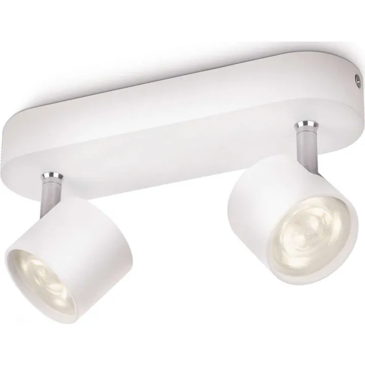 Philips myLiving Star , 2 spots, hvid – spot — produktfoto