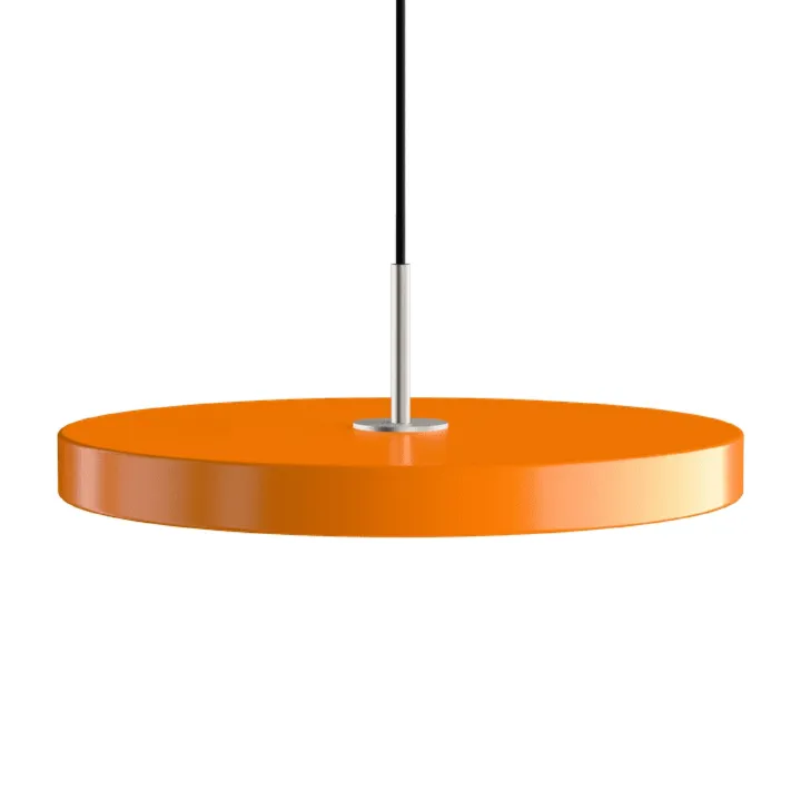 Umage Asteria Plus Medium Nuance Orange/Stål – pendel — produktfoto