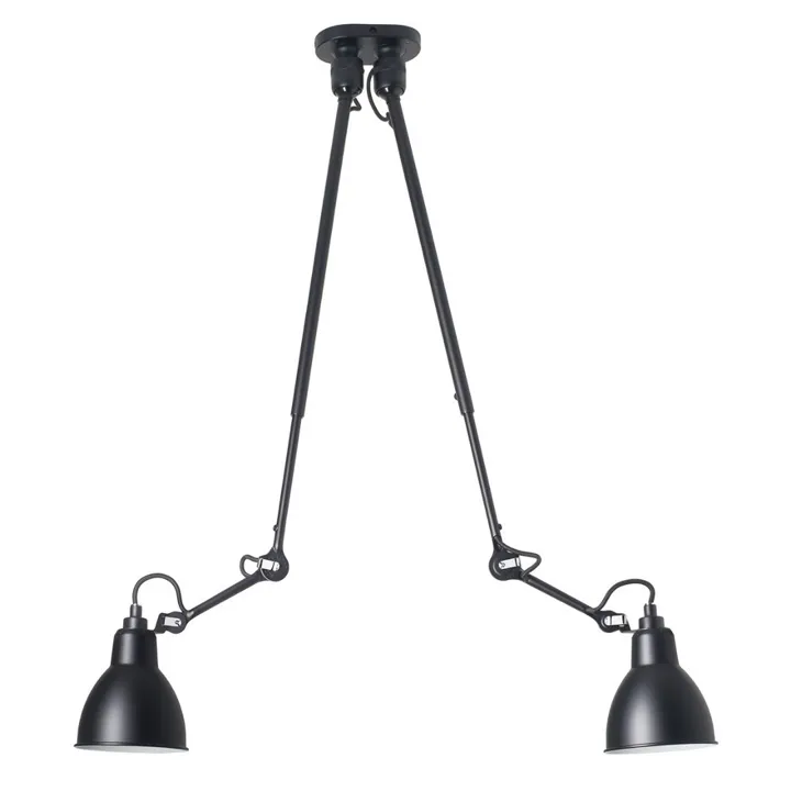 Lampe Gras 302 Double Sort – loftlampe — produktfoto