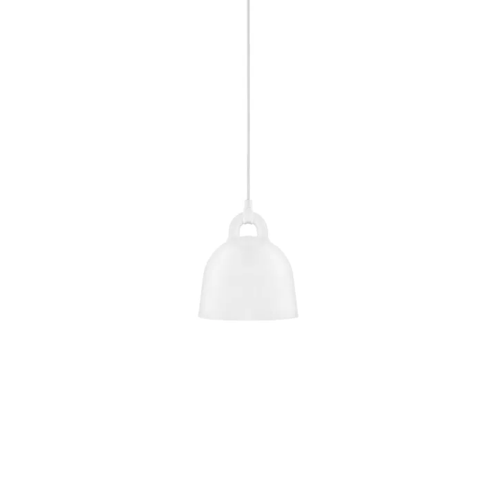 Normann Copenhagen Bell X-Lille Hvid – pendel — produktfoto