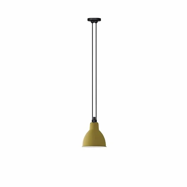 La Lampe Gras N322 Mat Gul Round – pendel — produktfoto