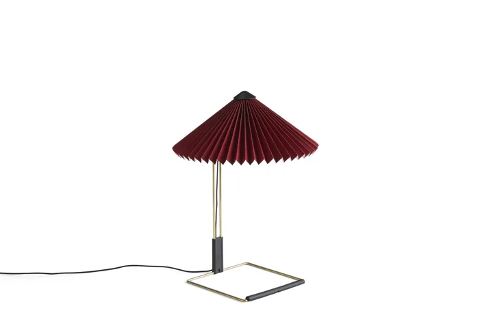 HAY Matin Lille Mørkerød – bordlampe — produktfoto
