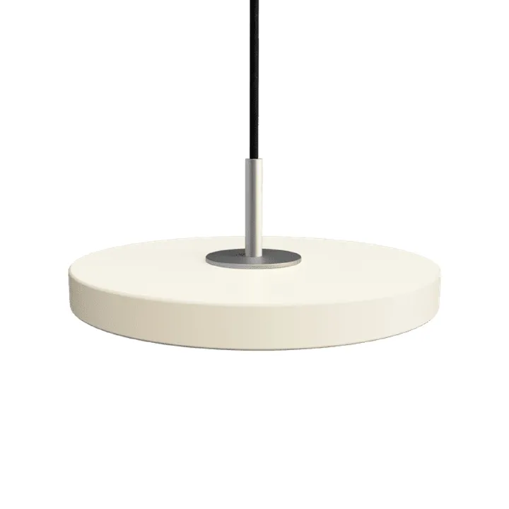 Umage Asteria Micro Pearl White/Stål Top – pendel — produktfoto