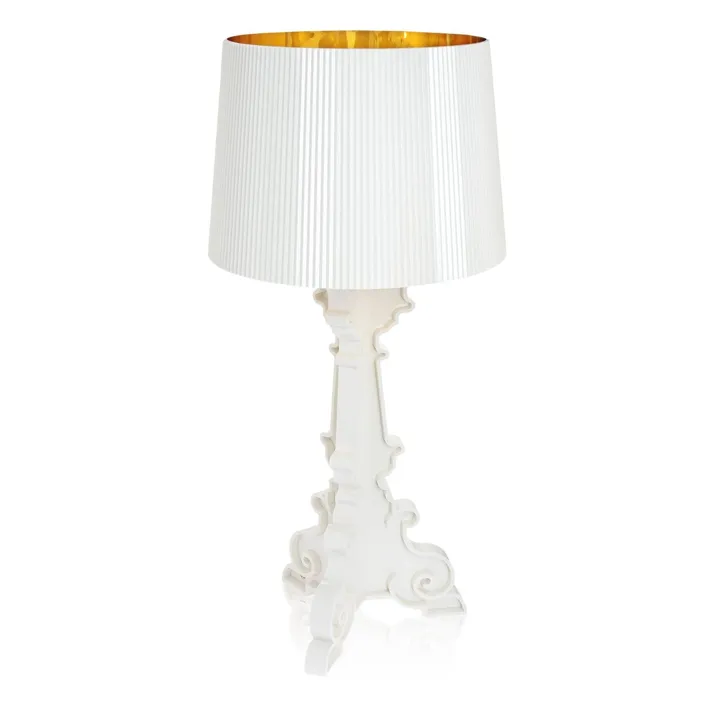 Kartell Bourgie Hvid/Guld – bordlampe — produktfoto