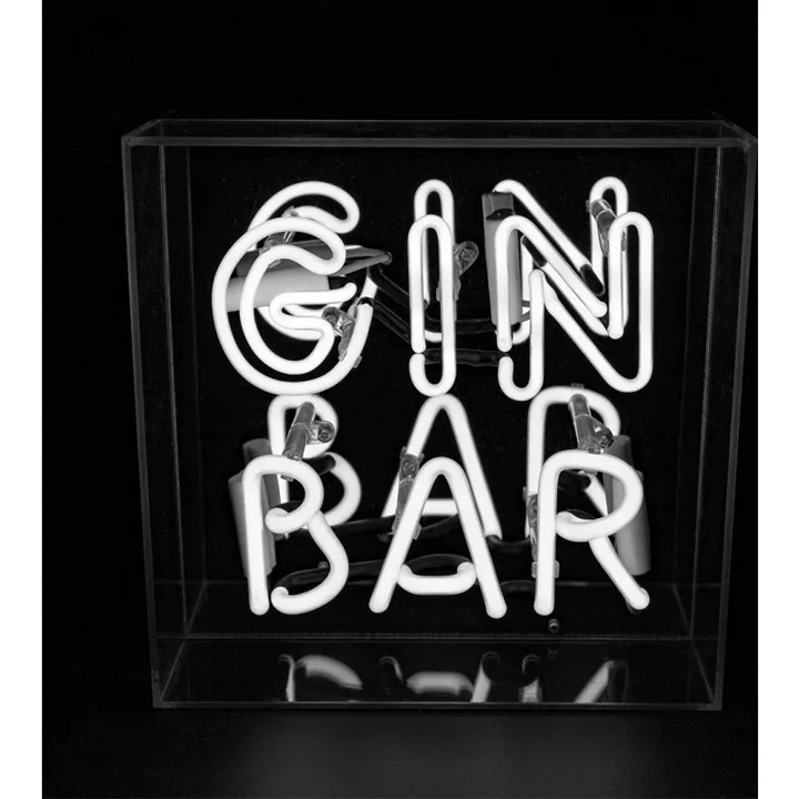 Locomocean Gin bar neonskilt – dekorationslys — produktfoto