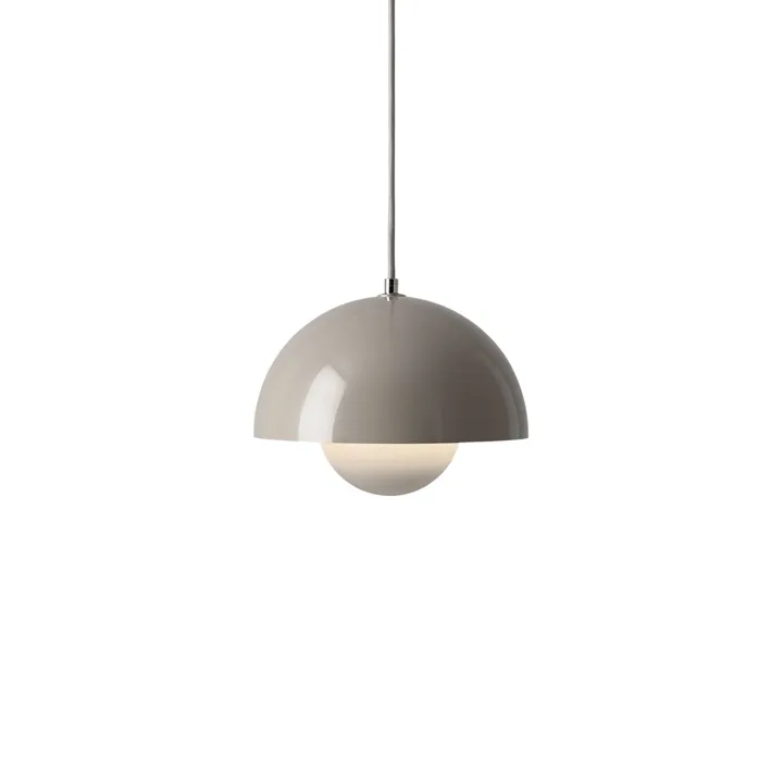 &Tradition Flowerpot VP1 Beige/Grå – pendel — produktfoto