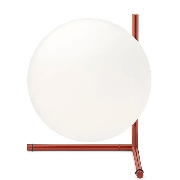 Flos IC T2 Mørk Rød – bordlampe — produktfoto