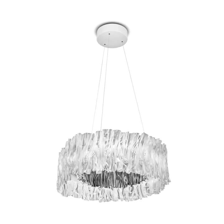 Slamp Accordéon Sølv – pendel — produktfoto