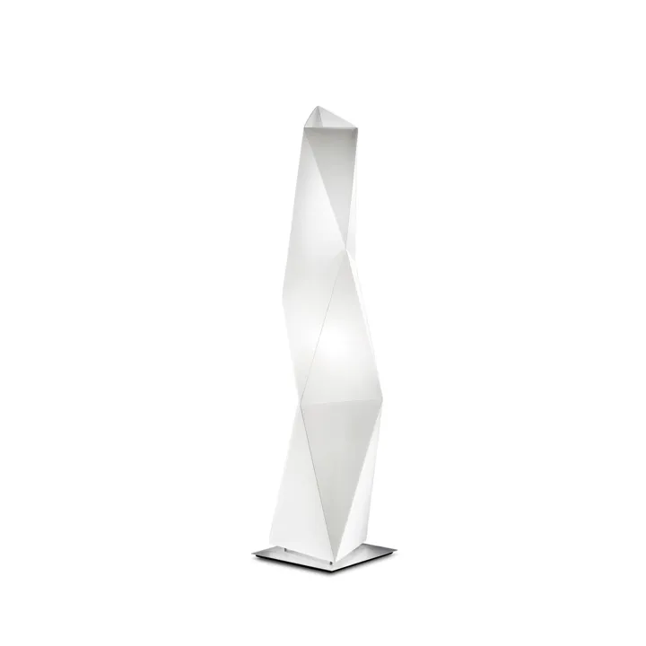 Slamp Diamond Stor Hvid – gulvlampe — produktfoto