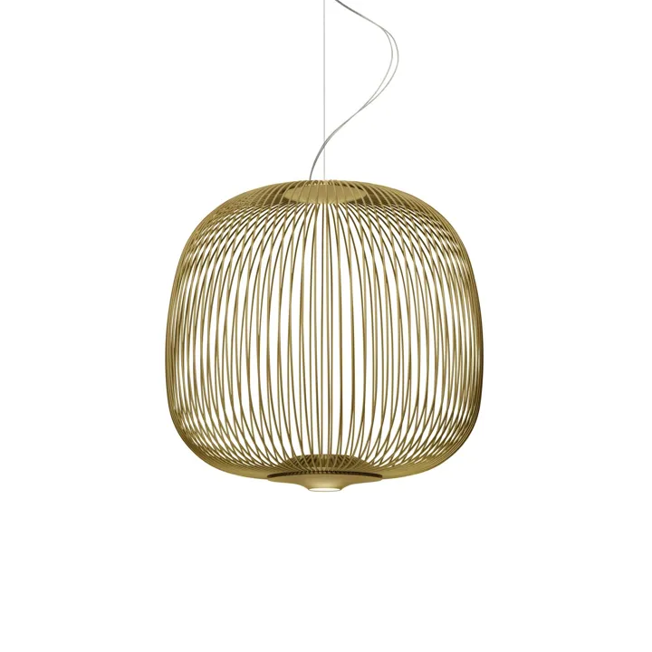 Foscarini Spokes 2 Midi med LED Guld – pendel — produktfoto