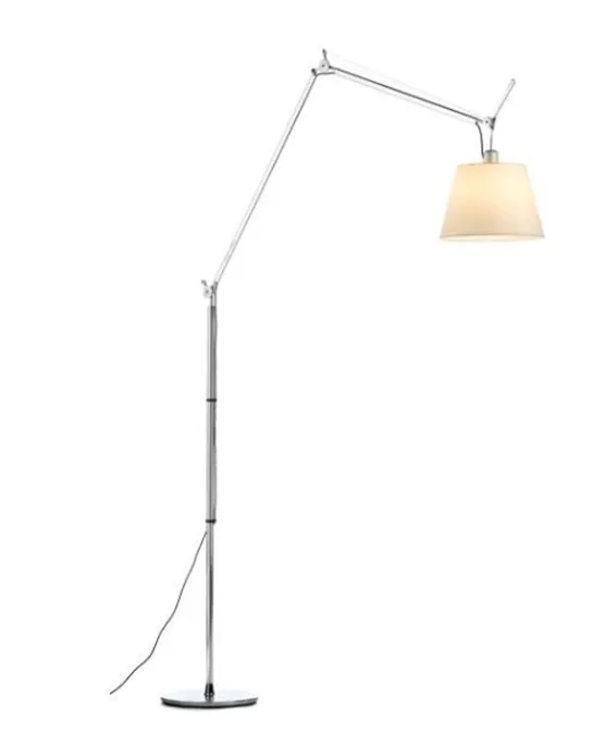 Artemide Tolomeo Mega Terra, Ø32 pergament – gulvlampe — produktfoto