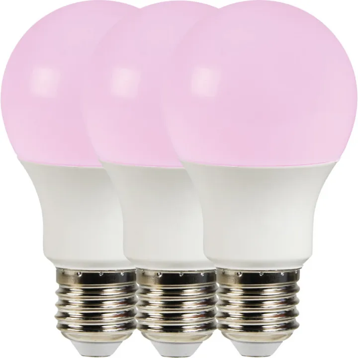 Nordlux Smart Color E27 standardpærer, 2200K-6500K, 7W, 3-pak – pære — produktfoto