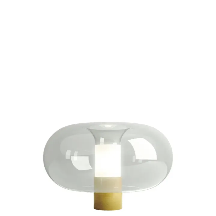 FontanaArte Fontanella Stor Messing – bordlampe — produktfoto