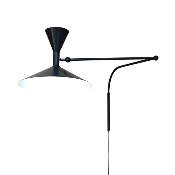 Nemo Lampe de Marseille Sort – væglampe — produktfoto