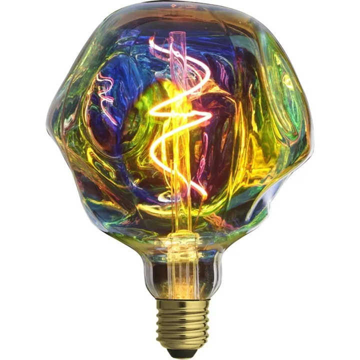 Unison Rainbow Halo E27 globepære, 1800K, 4W – pære — produktfoto