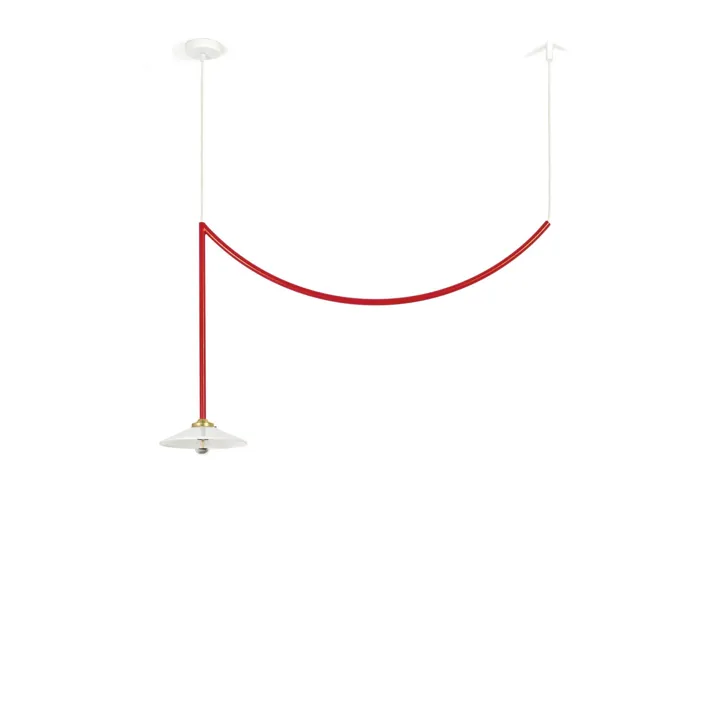 Valerie Objects Ceiling Lamp N°5 Rød – loftlampe — produktfoto